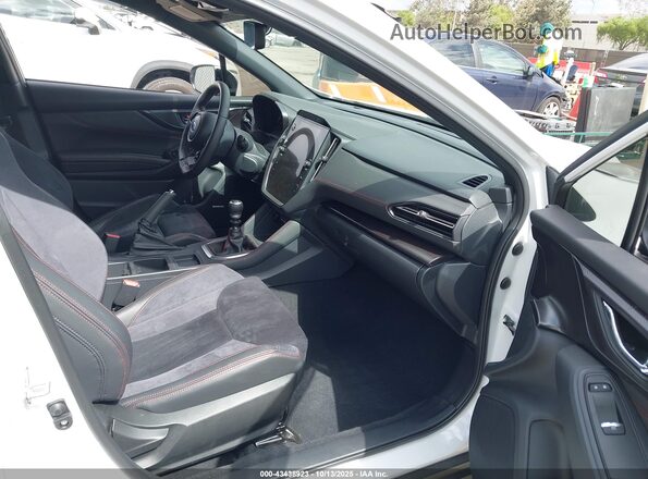 JF1VBAN68R9812552 2024 SUBARU WRX Белый Вид салона спереди