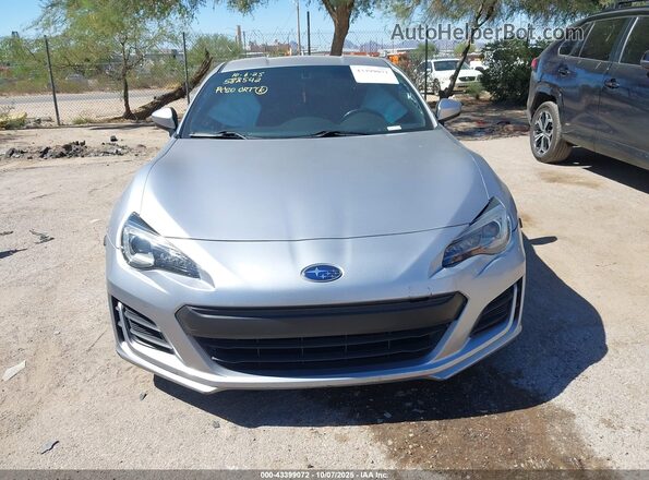 JF1ZCAB15H9604568 2017 SUBARU BRZ Silver Вид щитка приладів