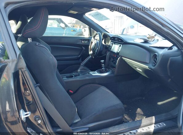 JF1ZCAB16H9600979 2017 SUBARU BRZ Black Front interior view
