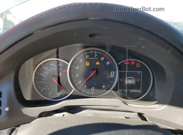 JF1ZCAC11L9701323 2020 SUBARU BRZ Black Вид щитка приладів