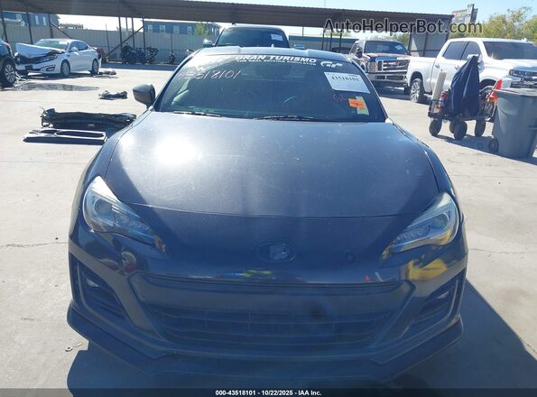 JF1ZCAC12H9605658 2017 SUBARU BRZ Gray უკანა სალონის ხედი