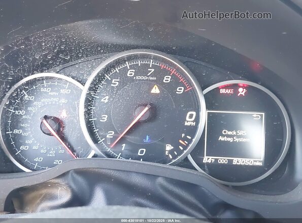 JF1ZCAC12H9605658 2017 SUBARU BRZ Gray უკანა სავარძლების ხედი