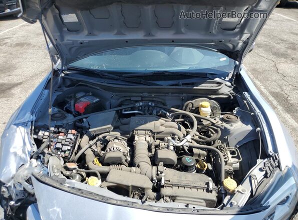 JF1ZCAC16L8701324 2020 SUBARU BRZ Silver უკანა სალონის ხედი