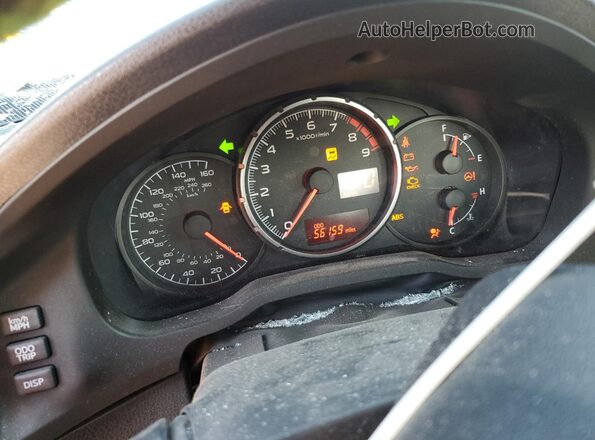 JF1ZCAC18G9603265 2016 SUBARU BRZ Silver Вид щитка приладів