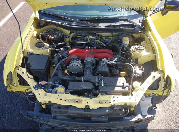JF1ZCAC1XH9601468 2017 SUBARU BRZ Yellow Rear view