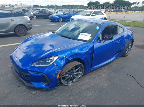 JF1ZDBE11R9701900 2024 SUBARU BRZ Синий Передняя левая четверть