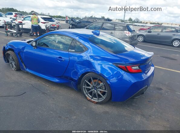 JF1ZDBE11R9701900 2024 SUBARU BRZ Синий Задняя левая четверть