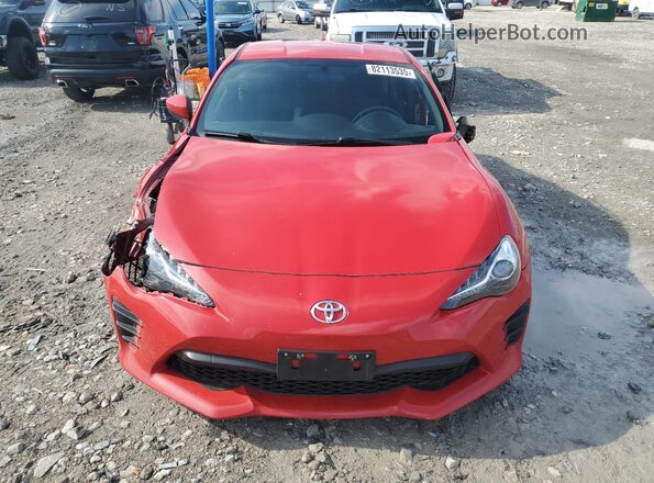 JF1ZNAA12H8700210 2017 TOYOTA 86 Red 