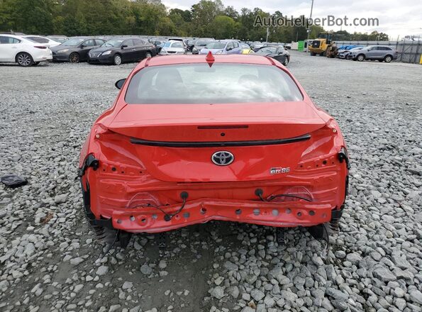 JF1ZNBC14N8758558 2022 TOYOTA GR Red Rear view