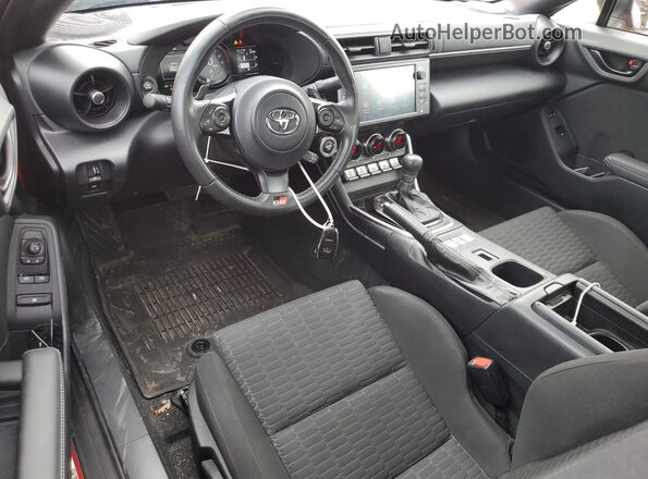 JF1ZNBC14N8758558 2022 TOYOTA GR Red Dashboard view