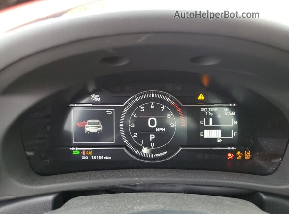 JF1ZNBC14N8758558 2022 TOYOTA GR Red Instrument cluster view