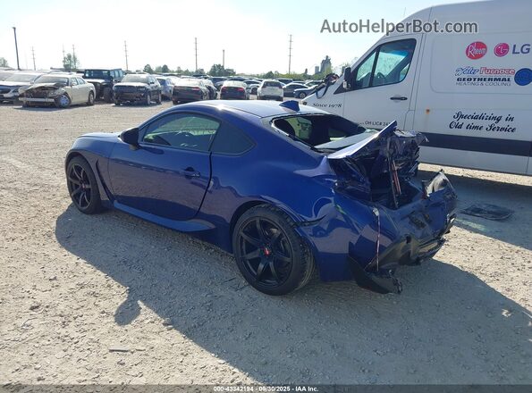 JF1ZNBE17P9766051 2023 TOYOTA GR86 Blue Trasero izquierdo