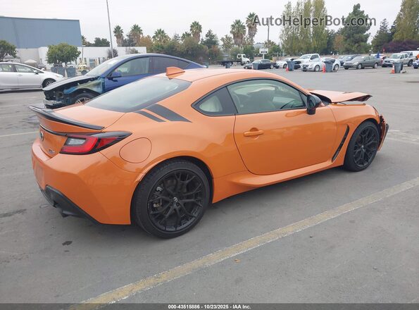 JF1ZNBG19P9755789 2023 TOYOTA GR86 Orange უკანა მარჯვენა