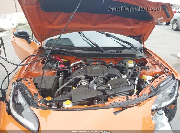 JF1ZNBG19P9755789 2023 TOYOTA GR86 Orange უკანა ხედი
