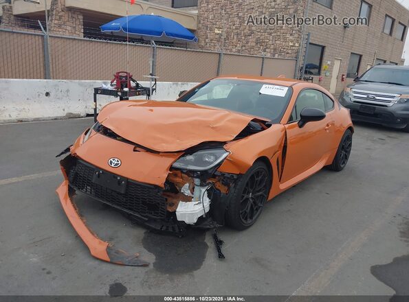 JF1ZNBG19P9755789 2023 TOYOTA GR86 Orange წინა ხედი