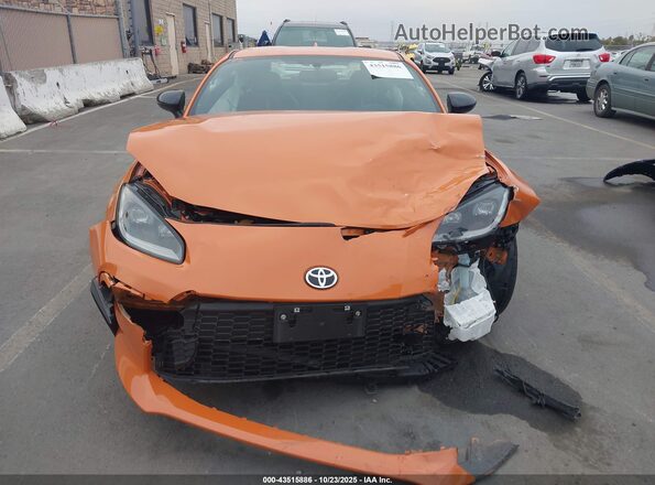 JF1ZNBG19P9755789 2023 TOYOTA GR86 Orange ხელსაწყოთა პანელის ხედი