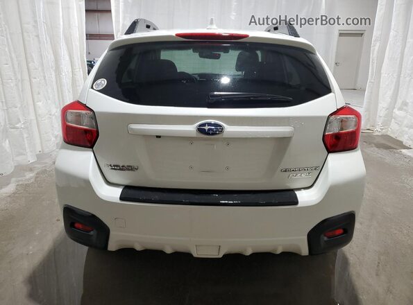 JF2GPANC3HH251807 2017 SUBARU CROSSTREK White უკანა ხედი