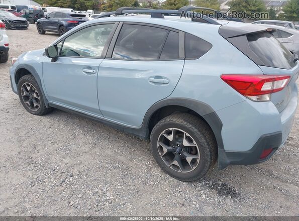 JF2GTAAC7KG217660 2019 SUBARU CROSSTREK Light Blue Задняя левая четверть