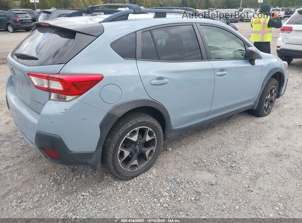 JF2GTAAC7KG217660 2019 SUBARU CROSSTREK Light Blue Задняя правая четверть
