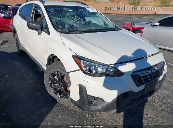 JF2GTABC5M8373014 2021 SUBARU CROSSTREK White Front view