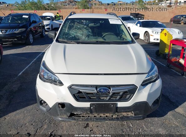 JF2GTABC5M8373014 2021 SUBARU CROSSTREK White Instrument cluster view