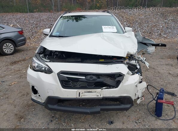 JF2GTABC8L8255358 2020 SUBARU CROSSTREK White Սարքավորումների վահանակի տեսք