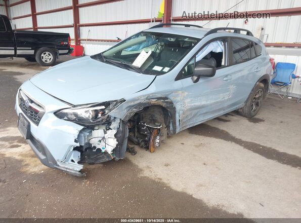 JF2GTABC8L8277330 2020 SUBARU CROSSTREK Синий Передняя левая четверть