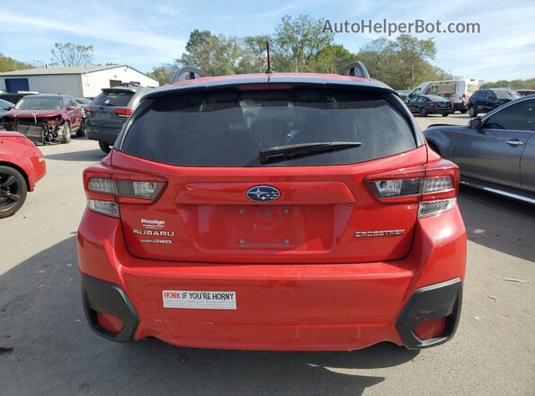 JF2GTABC9L8205925 2020 SUBARU CROSSTREK Red Rear view