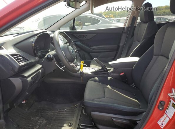 JF2GTABC9L8205925 2020 SUBARU CROSSTREK Red Front interior view