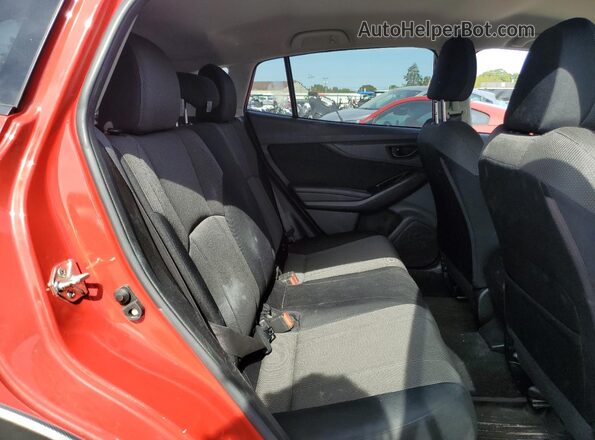 JF2GTABC9L8205925 2020 SUBARU CROSSTREK Red Rear seats view