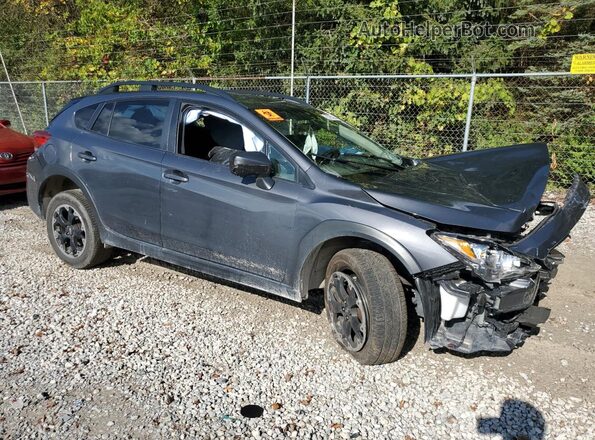 JF2GTACC0M9204012 2021 SUBARU CROSSTREK Gray 