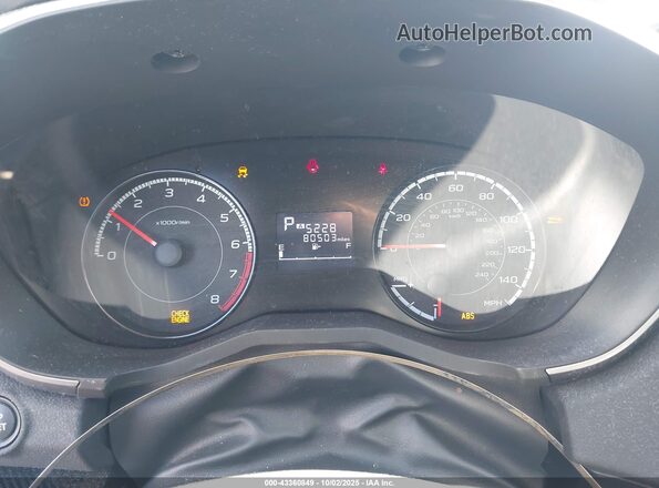 JF2GTACC4K8356734 2019 SUBARU CROSSTREK Black Widok tylnych siedzeń