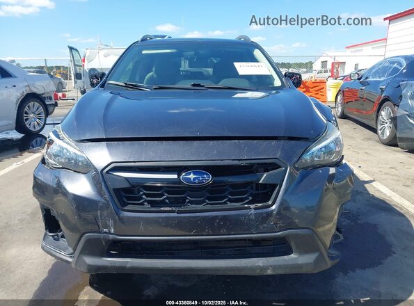 JF2GTACC4K8356734 2019 SUBARU CROSSTREK Black Widok zestawu wskaźników