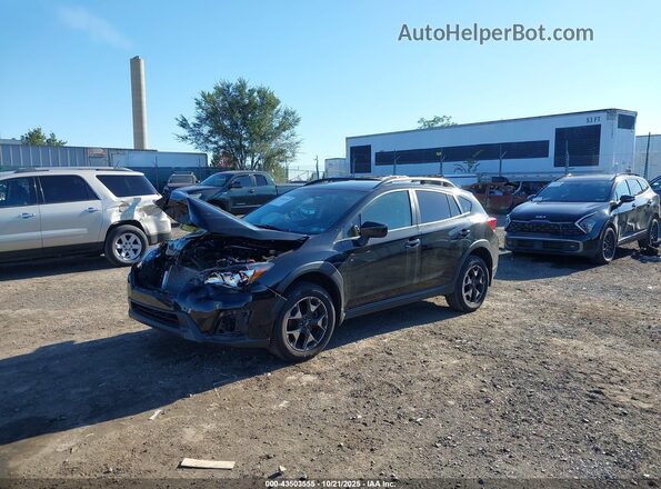 JF2GTAEC3LH206130 2020 SUBARU CROSSTREK Черный Передняя левая четверть
