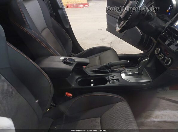 JF2GTAEC4L8219310 2020 SUBARU CROSSTREK Gray Widok wnętrza z przodu