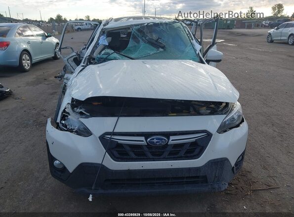 JF2GTAEC4NH222730 2022 SUBARU CROSSTREK Белый Вид щитка приборов