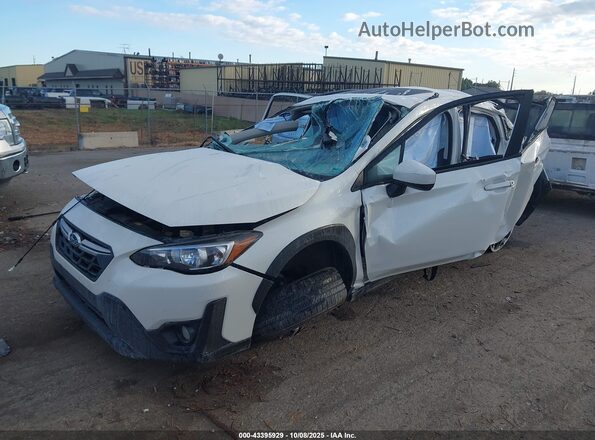 JF2GTAEC4NH222730 2022 SUBARU CROSSTREK Белый Передняя левая четверть