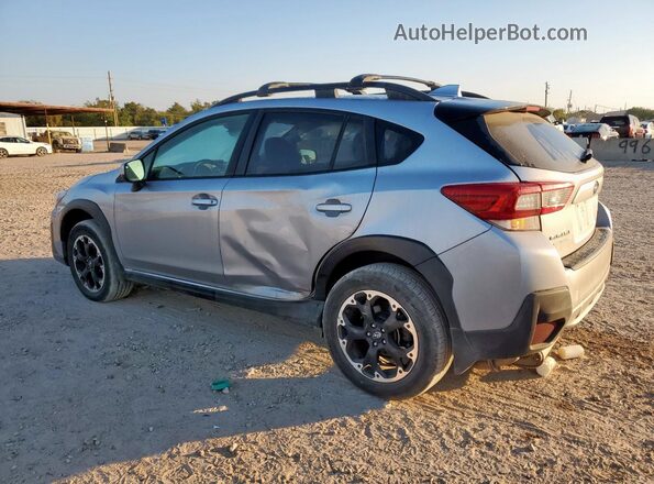 JF2GTAEC5NH276246 2022 SUBARU CROSSTREK Silver Trasero izquierdo