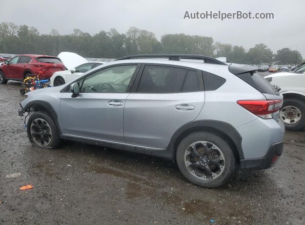 JF2GTAEC5NH285271 2022 SUBARU CROSSTREK Silver Задня ліва чверть
