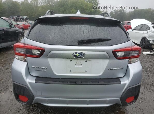 JF2GTAEC5NH285271 2022 SUBARU CROSSTREK Silver Вид ззаду