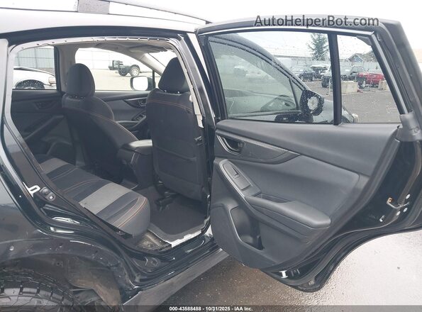 JF2GTAEC7M8321458 2021 SUBARU CROSSTREK Black Widok naklejki z numerem VIN