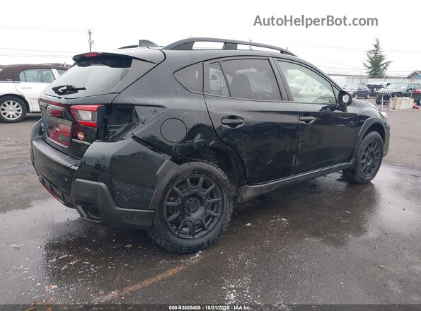 JF2GTAEC7M8321458 2021 SUBARU CROSSTREK Black Tył prawy