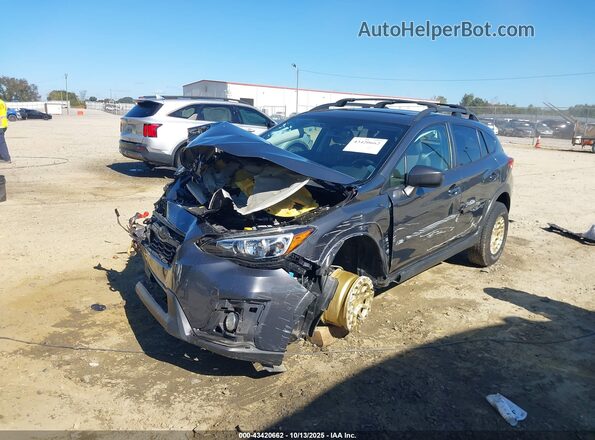 JF2GTAEC8LH248616 2020 SUBARU CROSSTREK Gray Вид спереду