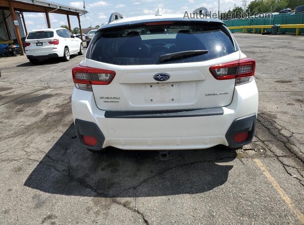 JF2GTAEC9MH362318 2021 SUBARU CROSSTREK White Հետևի տեսք