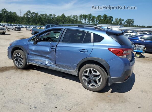 JF2GTAMC1L8228144 2020 SUBARU CROSSTREK Синий Задняя левая четверть