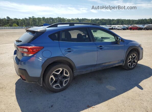 JF2GTAMC1L8228144 2020 SUBARU CROSSTREK Синий Задняя правая четверть