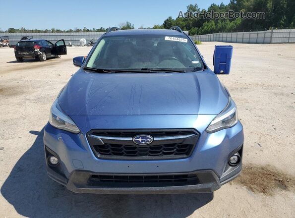 JF2GTAMC1L8228144 2020 SUBARU CROSSTREK Синий Вид спереди