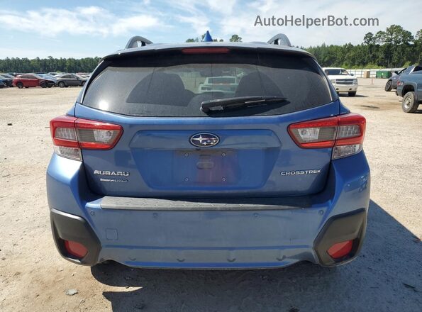 JF2GTAMC1L8228144 2020 SUBARU CROSSTREK Синий Вид сзади