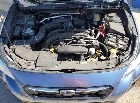 JF2GTAMC1L8228144 2020 SUBARU CROSSTREK Синий Вид подкапотного пространства