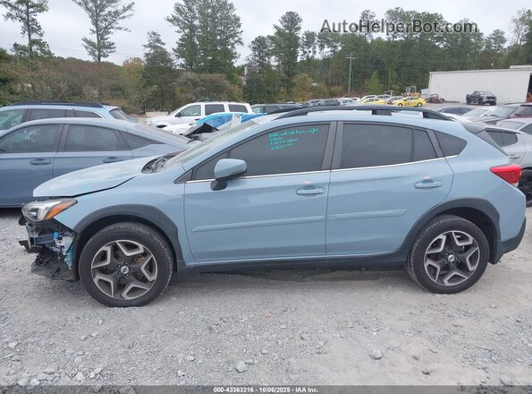 JF2GTAMC3JH278959 2018 SUBARU CROSSTREK Blue 